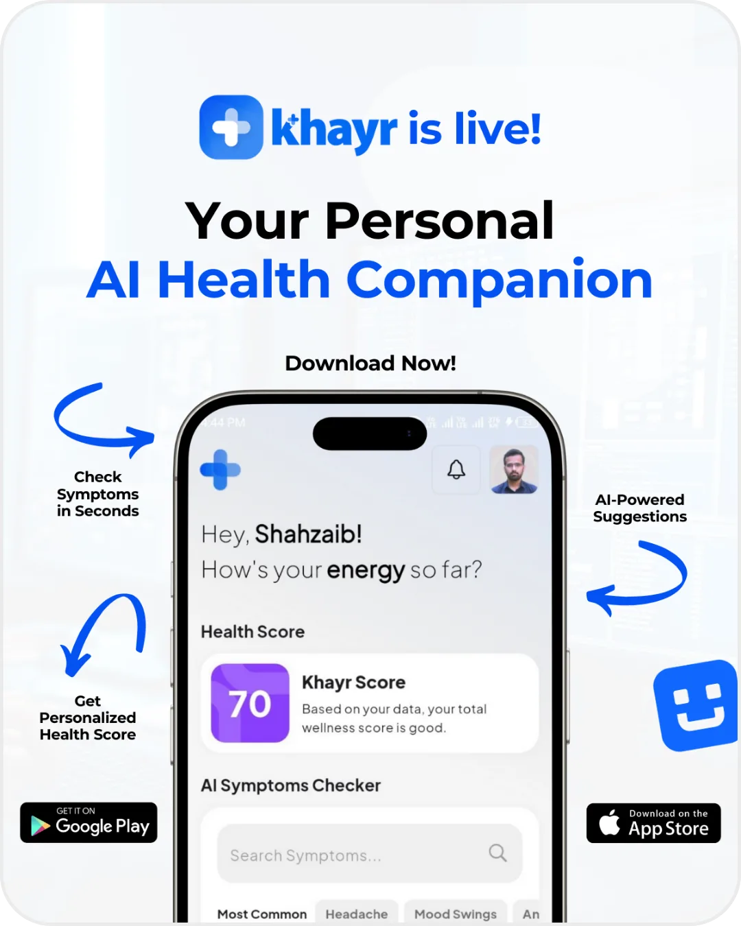Khayr - Your AI Health Companion Banner