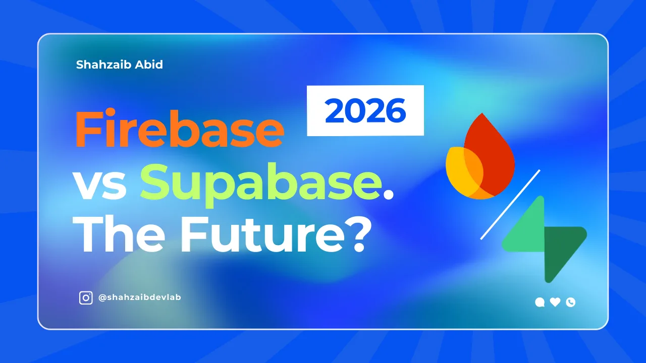 Firebase vs Supabase 2026: Story of Two Backends Shaping the Future of Apps